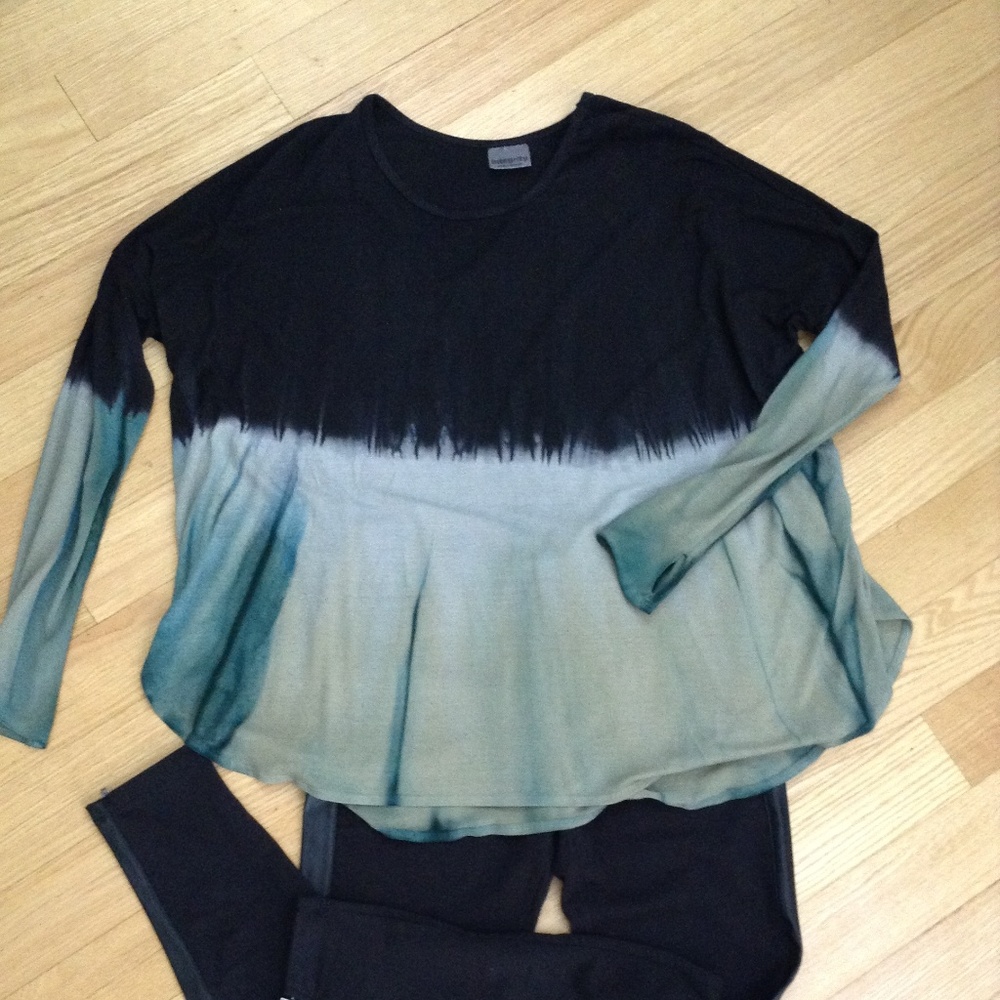 INTEGRITY Brown Tie-dye shirt/tunic Size M/L